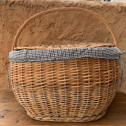 سبد پیک نیک حصیری جنس مروار